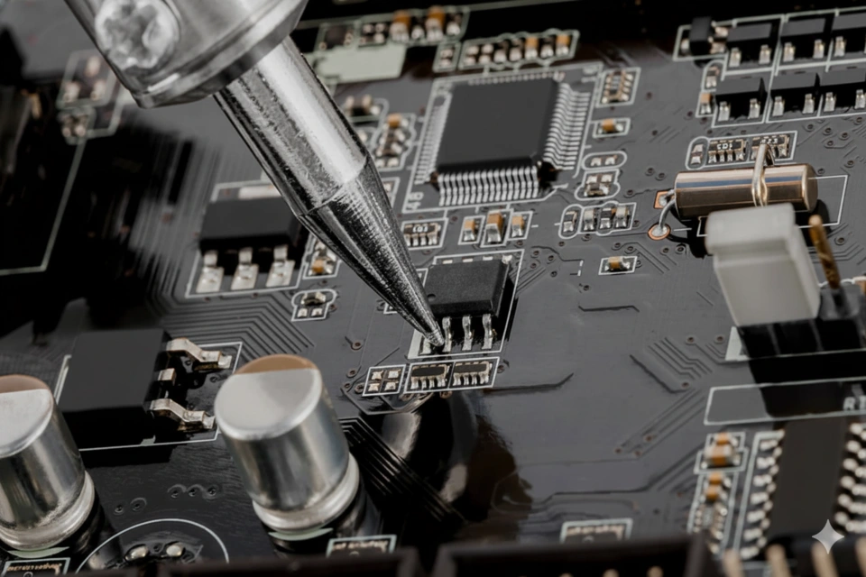 Servicio técnico de microsoldadura para celulares en CDMX.